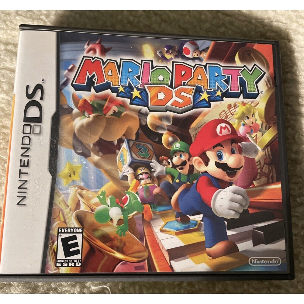 Case and Manual Only NO GAME Mario Party DS Nintendo DS Authentic